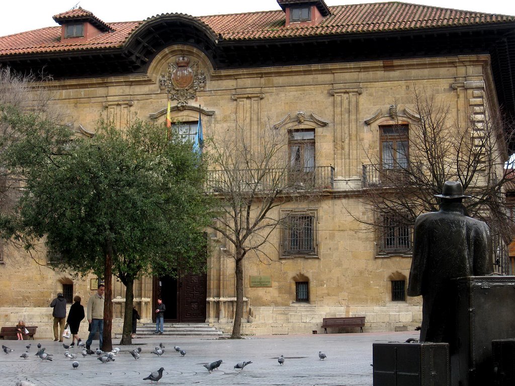 Palacio de Camposagrado, Plaza Porlier, Oviedo, Asturias by Antonio Alba