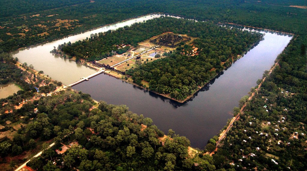 Cambodia - Angkor Wat - Helicopter Shot by Carl Parker