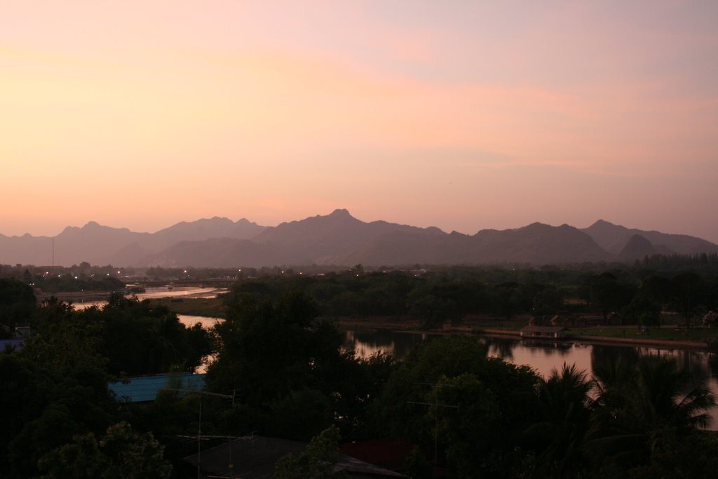 Sunrise Over River Kwai 2 by worldwidewil