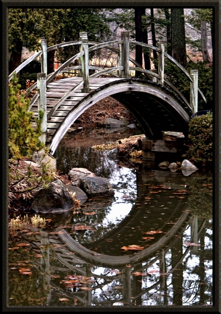 Japanese Garden Bridge by Evn1ngStar