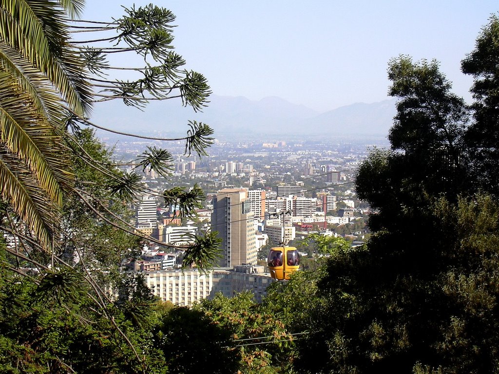 Cerro San Cristobal, Santiago by Ruben Garay