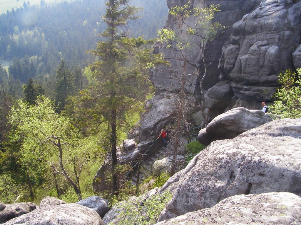 Descent from Szczeliniec by Dodge