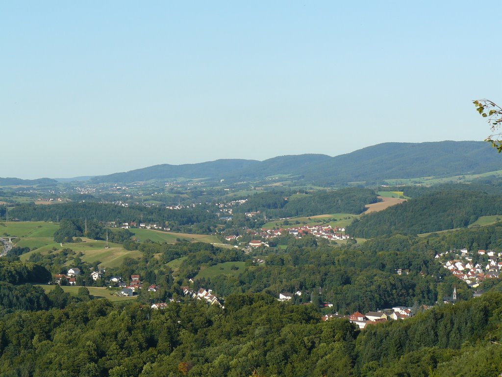 Blick ins Weschnitztal by Armin Silber