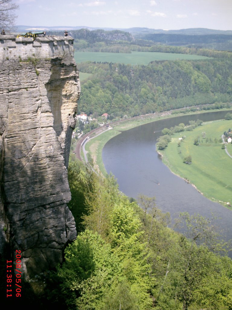 Festung-königstein...elbsandstein-gebirge...germany by f.h ehrenberger germ…