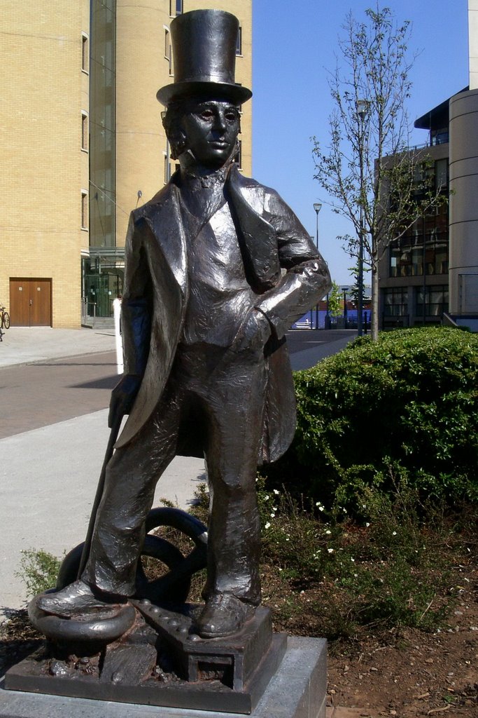 Statue of Isambard Kingdom Brunel, Temple Back East, Bristol by David P