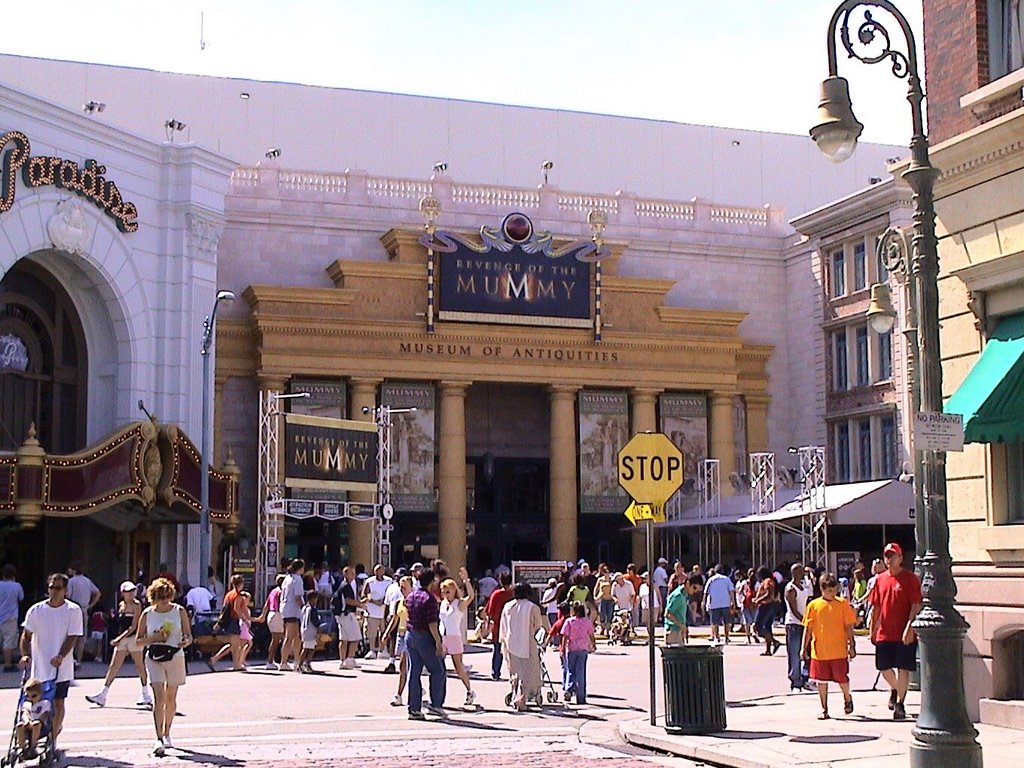 Universal Studios - The Mumie by direon01