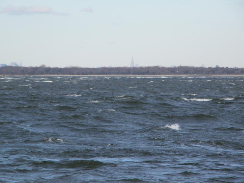 Empire State Building & Sandy Hook by F RIM