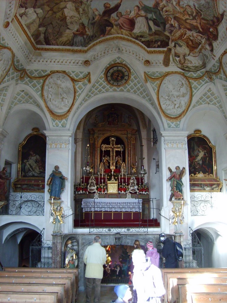 Kirche auf dem Kalvarienberg - Teilansicht innen by zachi