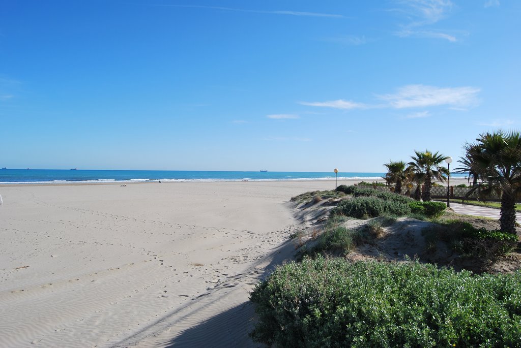 Playa Gurugú Castellón by me_me_andru