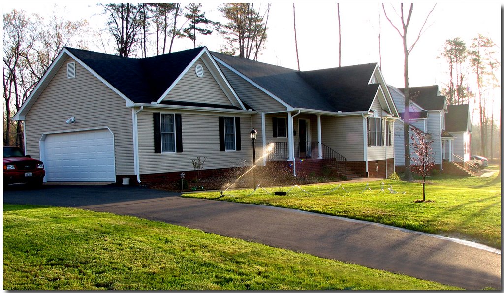 A SMALL RANCH STYLE HOME IN McCAULEY PARK, AYLETT, KING WILLIAM COUNTY, VIRGINIA by TEABERRYEAGLE