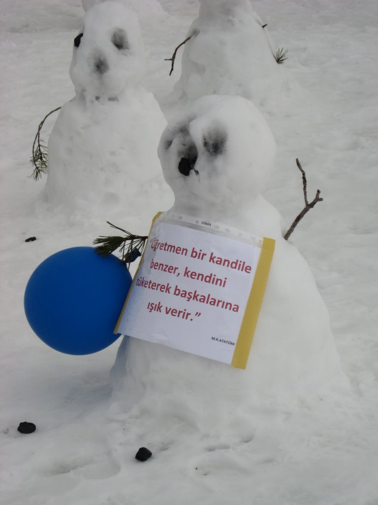 Sarıkamış Kar Festivali-Kardan Heykeller /Sarıkamış Snow Festival - With snow sculptures. by gülben Polat