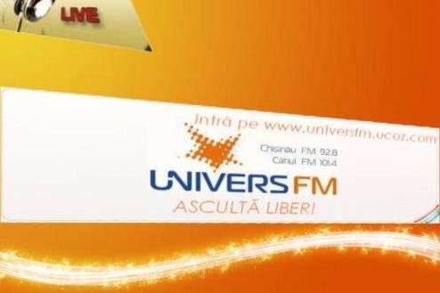 UNIVERS FM Cahul, post de radio local. Detalii pe www.universfm.ucoz.com by universfm