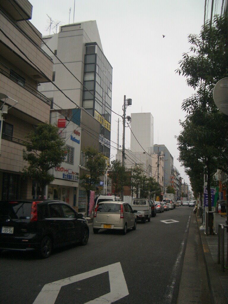 Tsujidou-station road by pyoipyoi