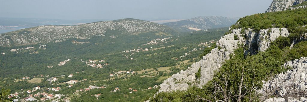 Blick vom Vidikovac ins mittelere Vinodol by • HaHeBa (Welt) •