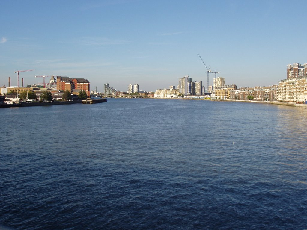 Battersea fron Wandsworth Bridge by Kelvin16