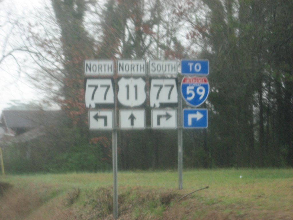 AL 77 at US 11 by Jesse Scott