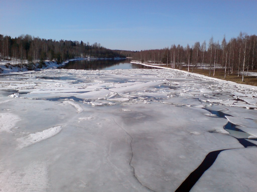 Skellefteå älv by Sven-Ake Bostrom