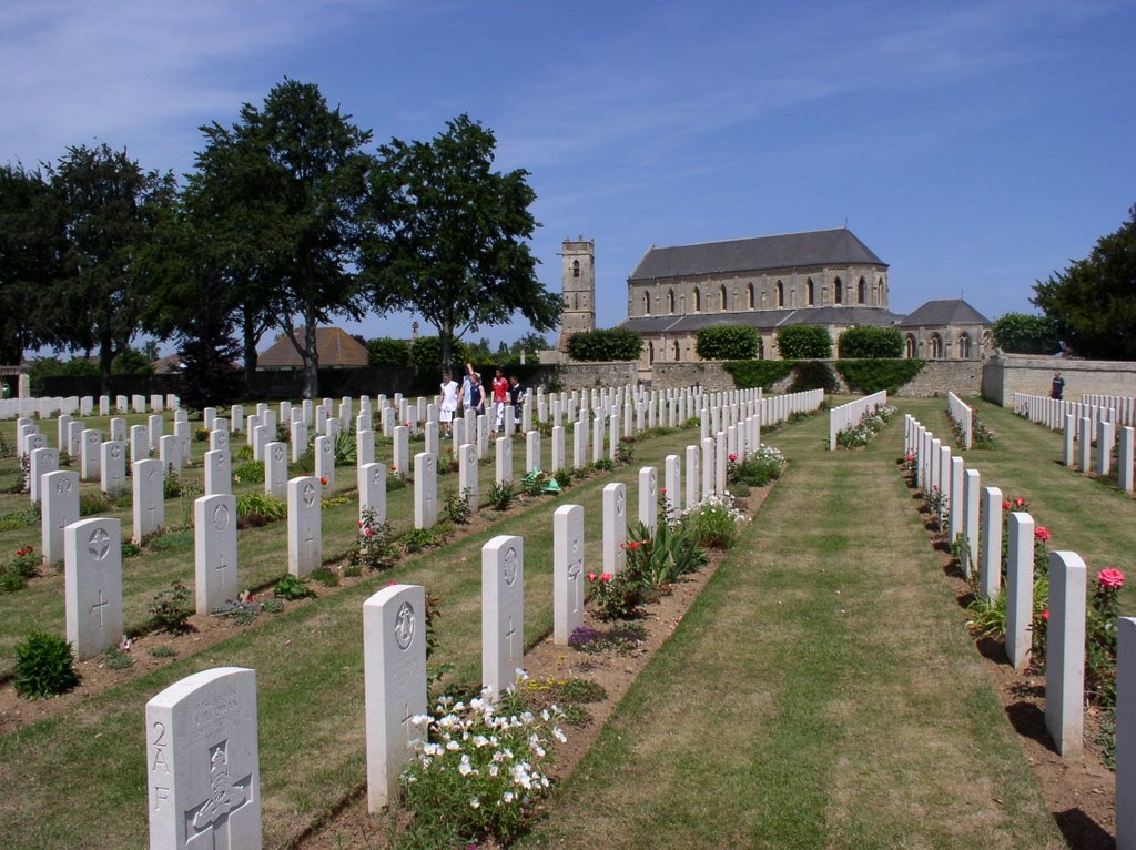 Ranville War Cemetery by mauldy