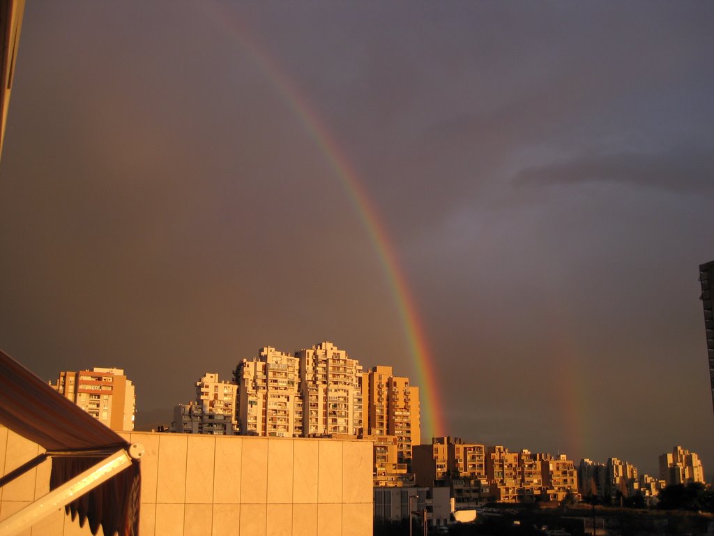 Rainbow in Split by davorST