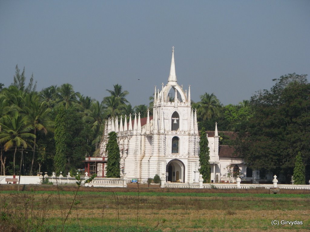 Saligao church by Girvydas Šaduikis