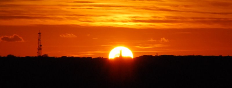 Roma Tramonto su Vitinia by emilliriz