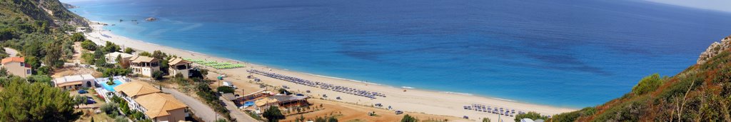 Kathisma panorama - Lefkada 2007 by _core