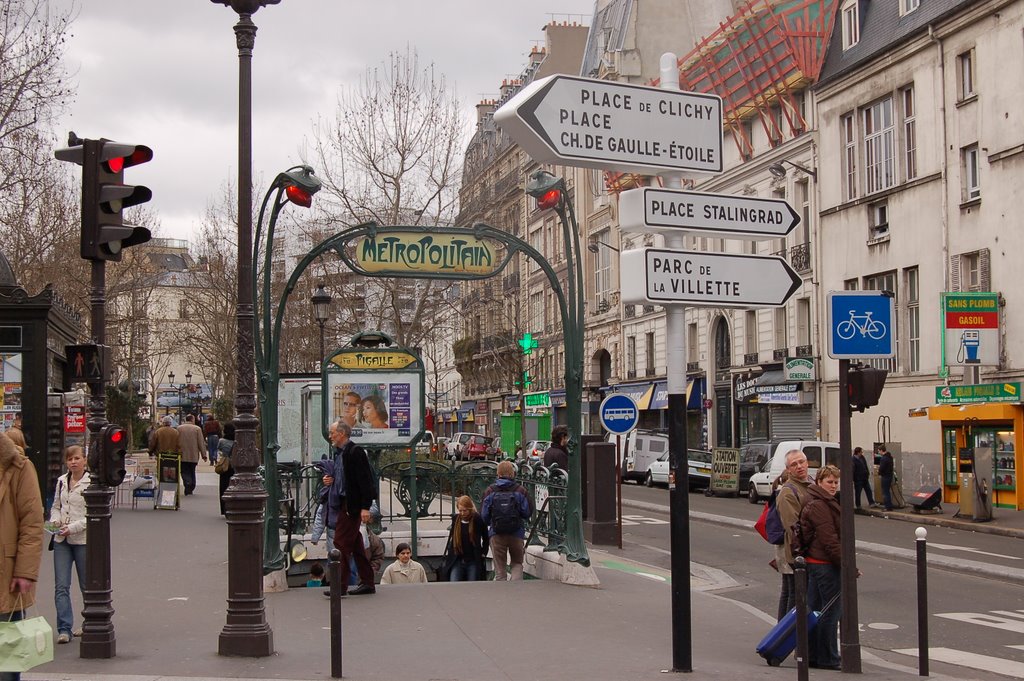 Place Pigalle by lucidi umberto