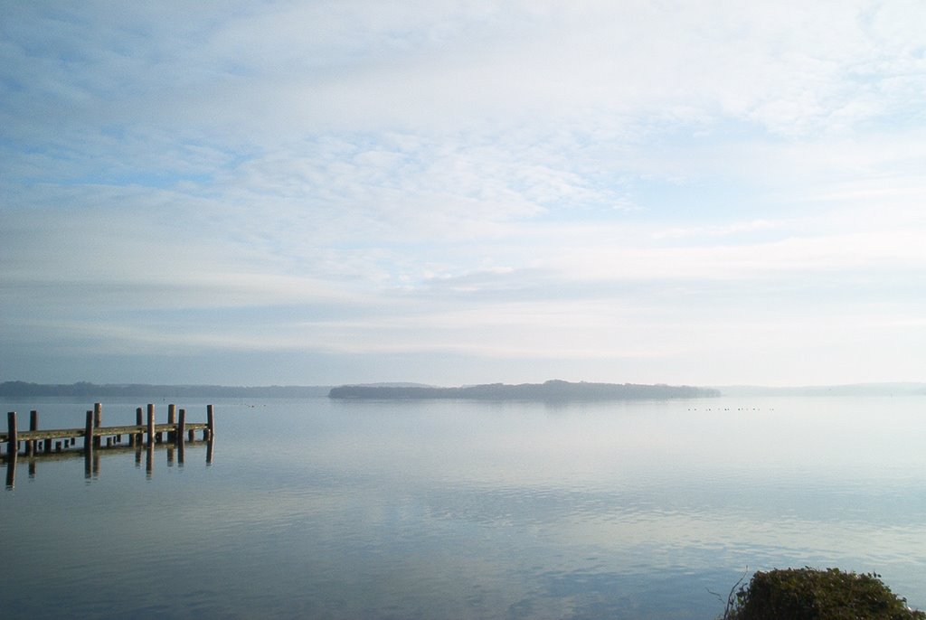 Blick auf Kanienchenwerder by Thomas Richter