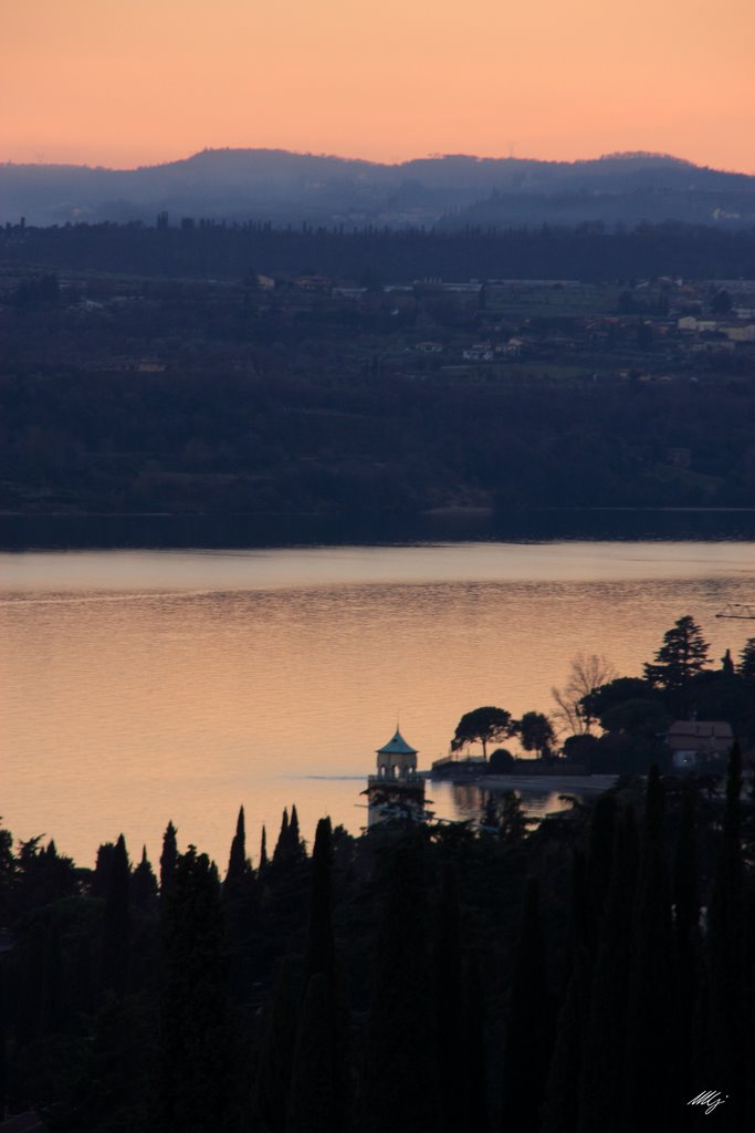 Lago di Garda, tramonto by bigflies