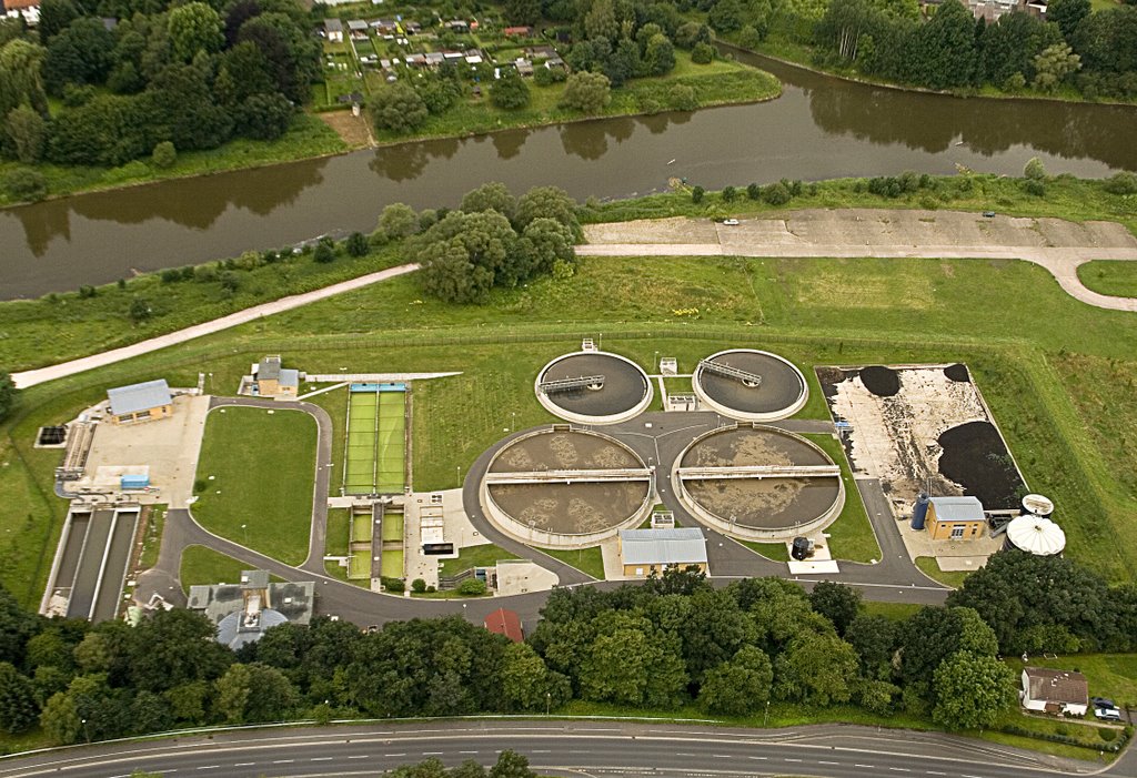 Wastewater Treatment Plant by accessfalk