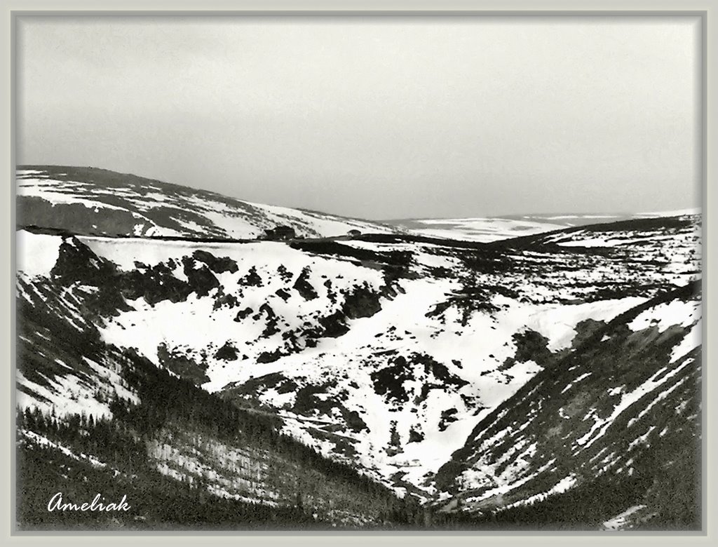 Fragment Karkonoszy widziany ze Skalnika by ameliak