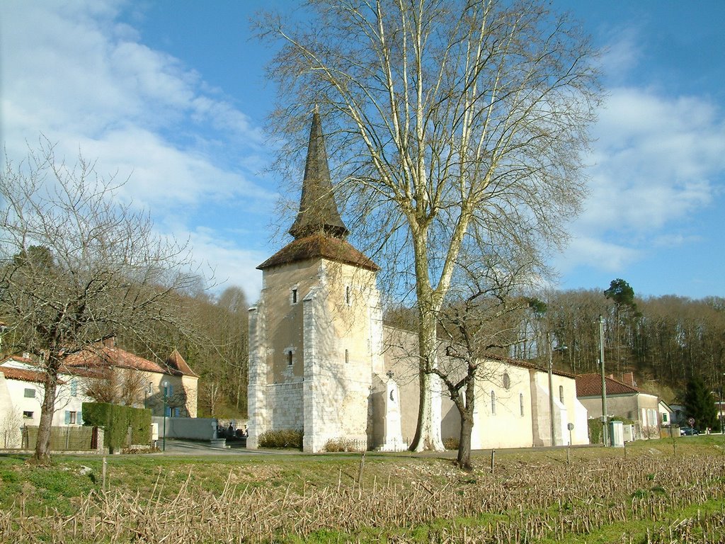 L'Église d'Eyres-Moncube by jippo