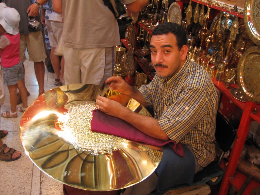 At jeweller's in Fez by Rafał Jaeschke