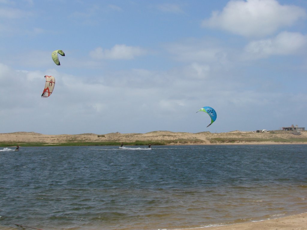 Kite surfing on Laguna Garzon by PierrefromBayRidge