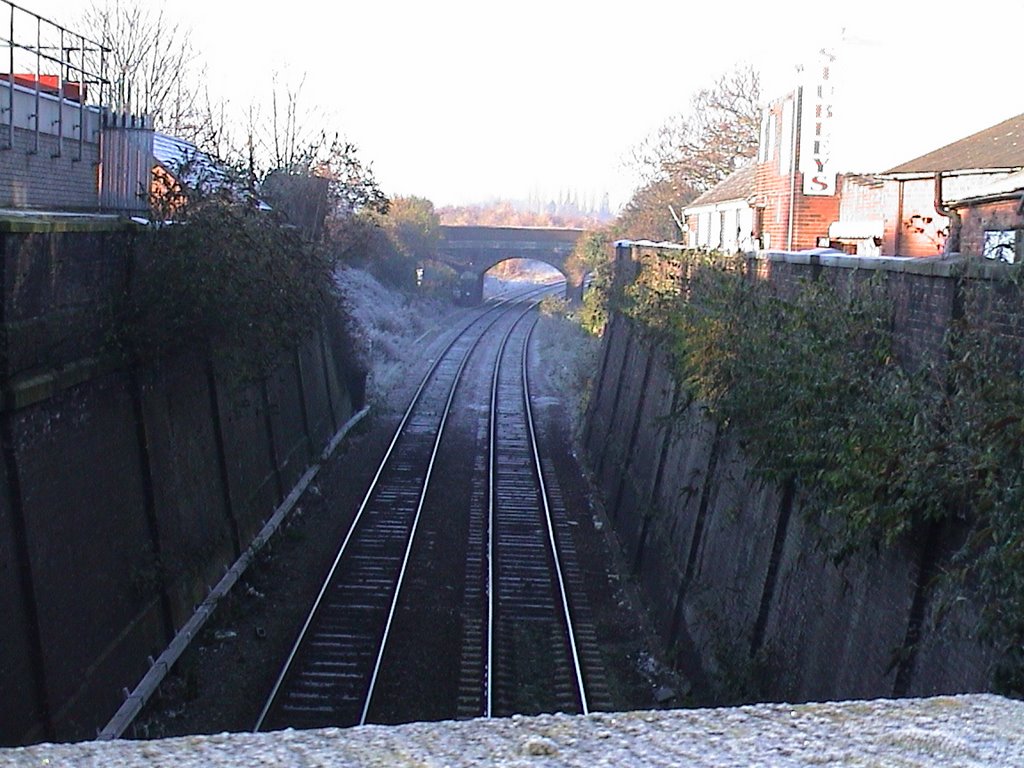 Veiw of the railroad under Church Street by Xavier Pereta