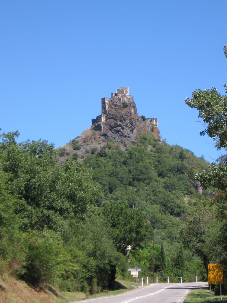 Castel near Rochemaure, Montelimar (08/2006) by michiel1972