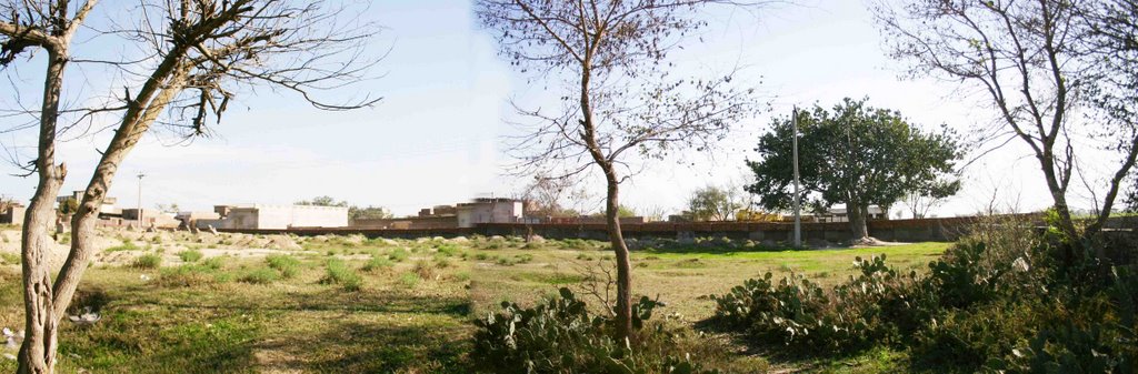 Panoramic Picture, Village Life, Mokhal Sandhuan Cemetery, Mokhal Sandhuan Gujranwala, Pakistan by Mohammad Aslam Javed Bhatti by Mohammad Aslam Javed…