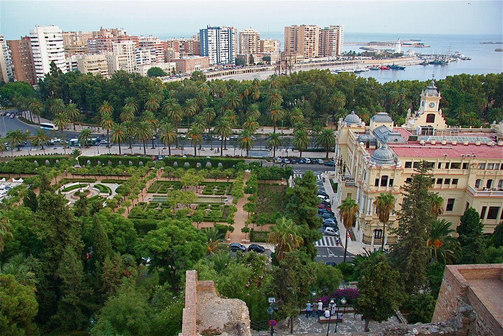 Monte de Gibralfaro, Málaga, Spain by 7993858@yandex.ru