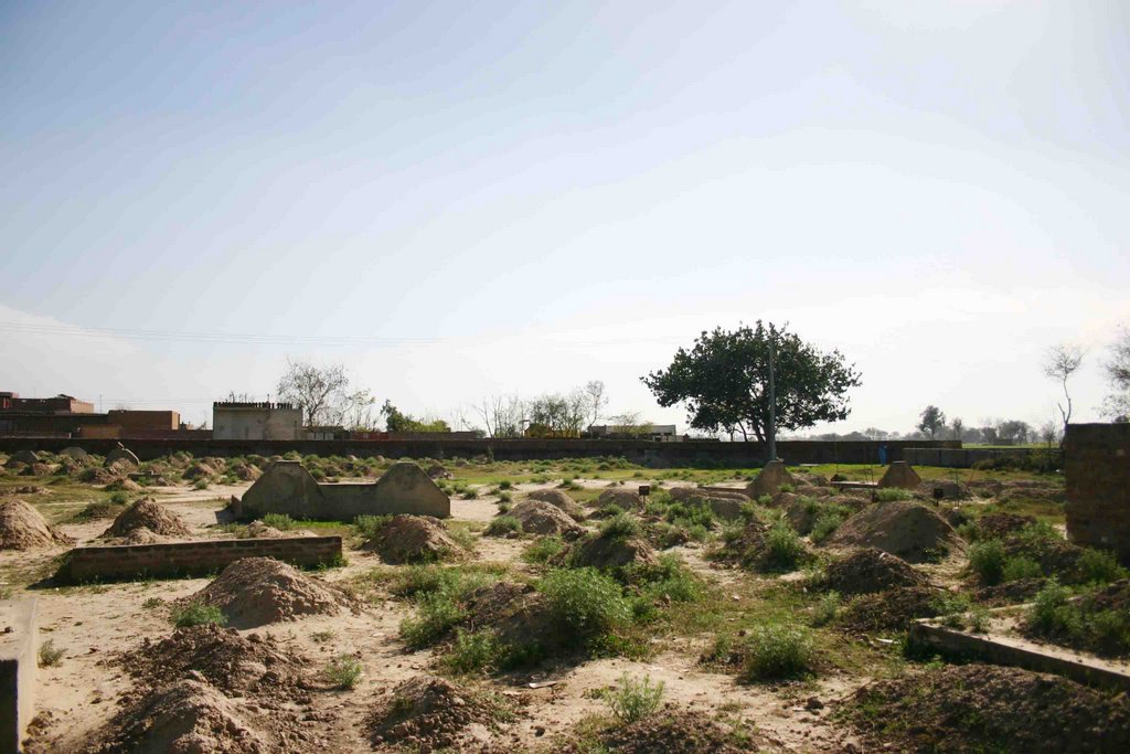 Village Life, Mokhal Sandhuan Cemetery, Mokhal Sandhuan Gujranwala, Pakistan by Mohammad Aslam Javed Bhatti by Mohammad Aslam Javed…