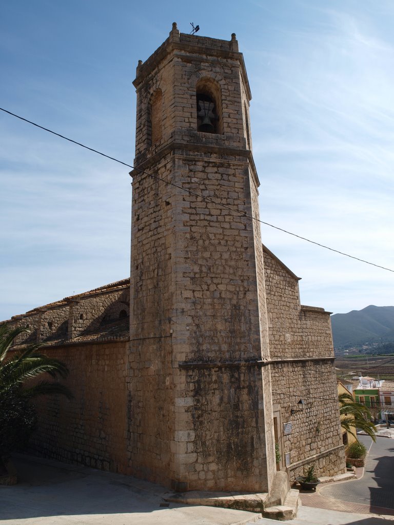 Iglesia Parroquial de Llíber. 1912. by santi.lopezmartin