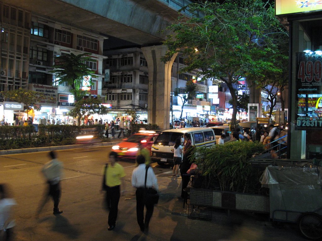 Patpong area by night by Radu Stefan