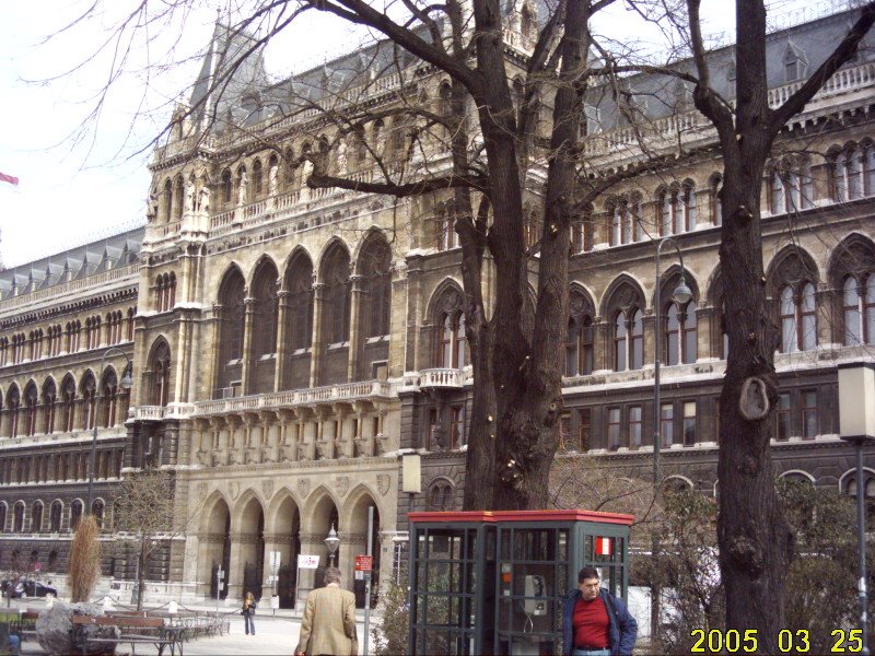 Rathaus à la sortie du métro by petit gio