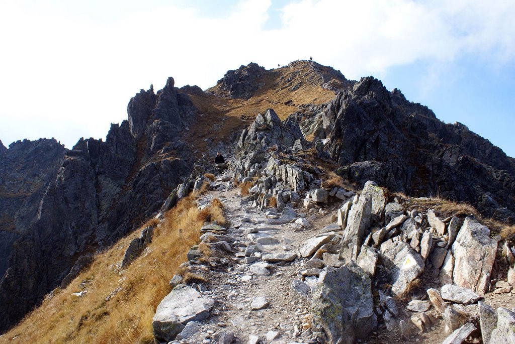 Tatry - na Szpiglasowej Przełęczy by wodnik dom