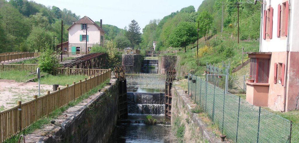 Alter Kanal bei Luetzelbourg by Hermann Friessinger