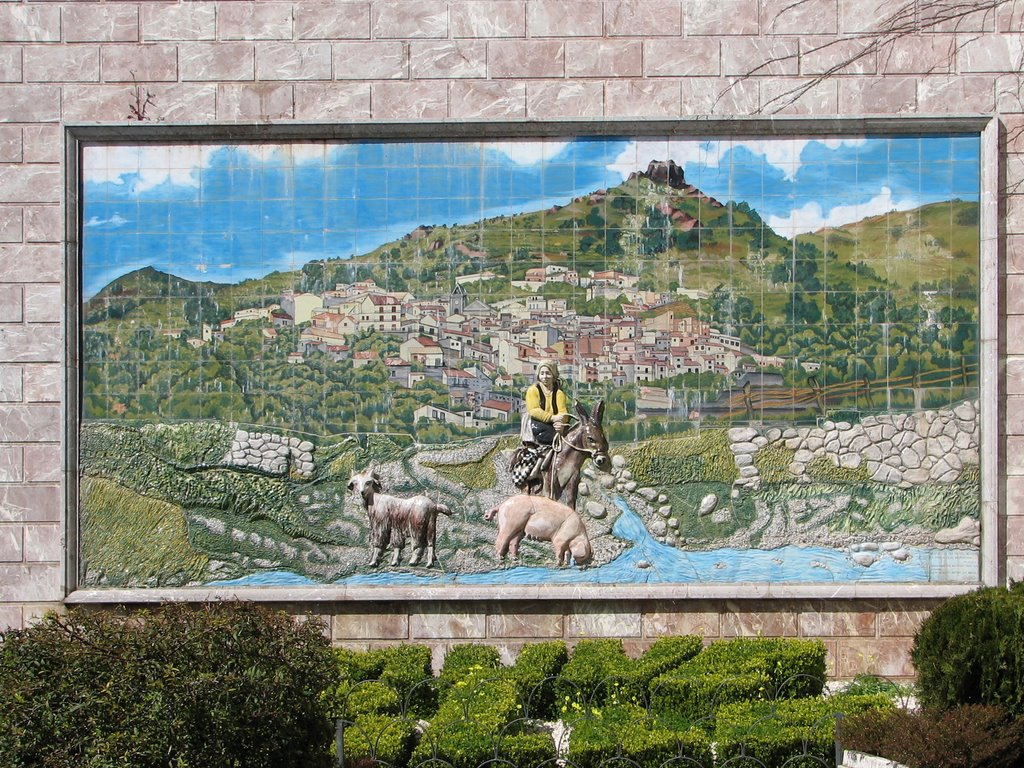 Mosaico in ceramica by Giacomo Barbera