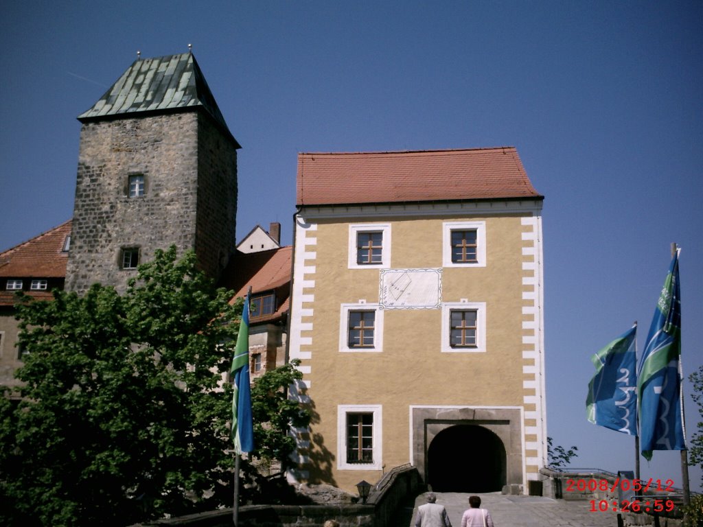 Hohnstein burg...sachsen germany by f.h ehrenberger germany