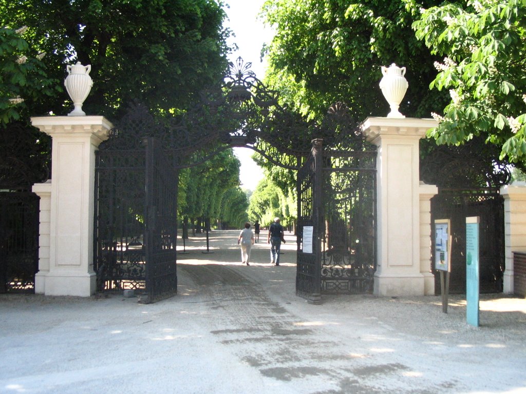 Schonbrunn palace by Wanni Amadei