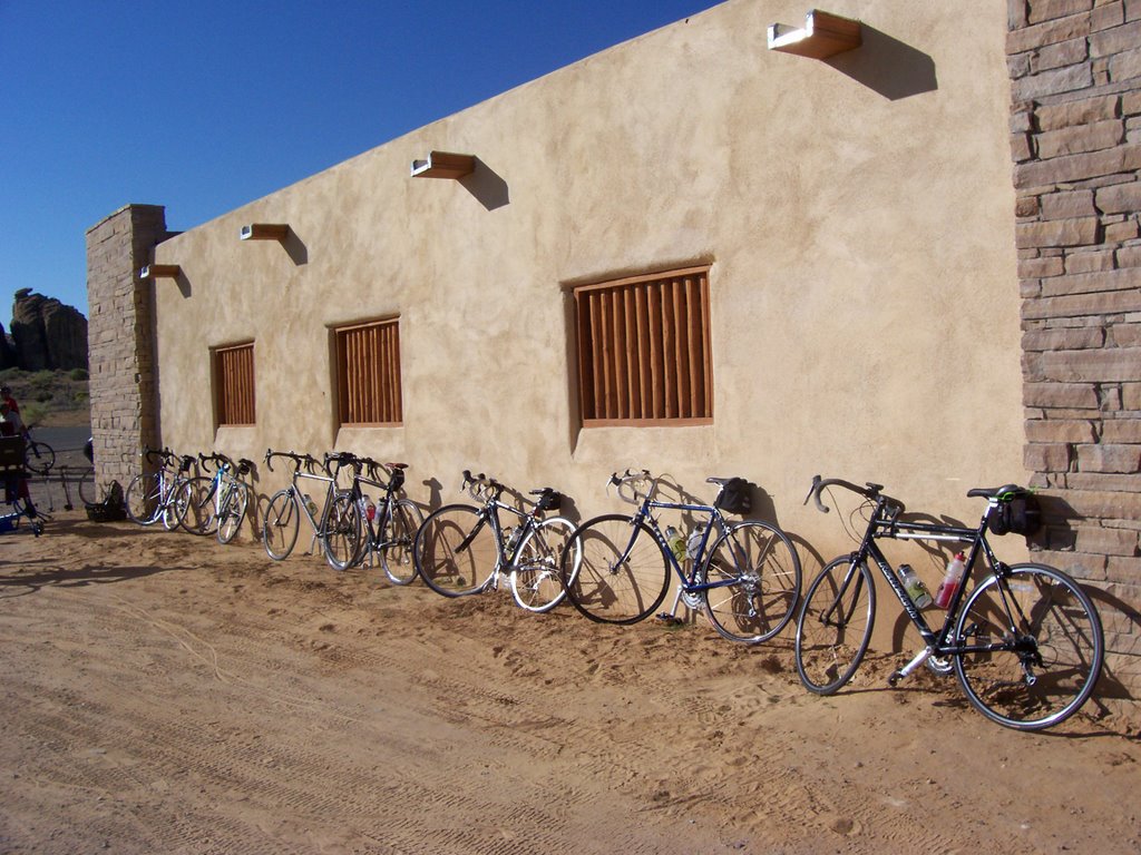 Bikes aresting at Tour de Acoma by bikerhal