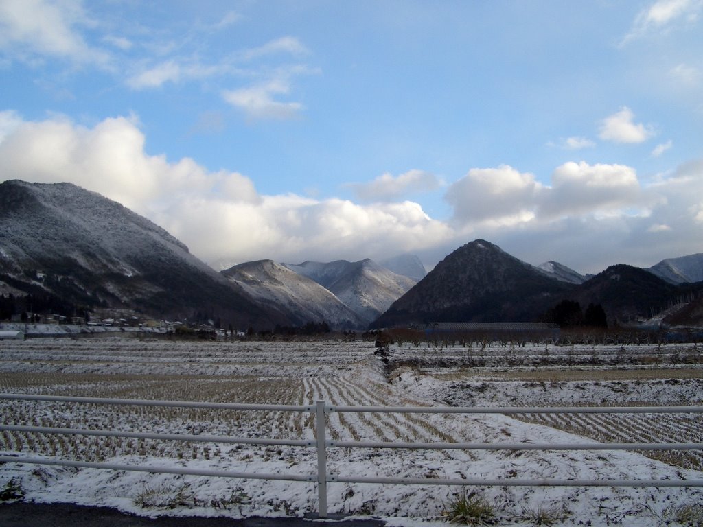 山形　東根　雪景色　Snow scenery in Yamagata, Tohoku, Japan. 2006. Landscape. by 表野　豊