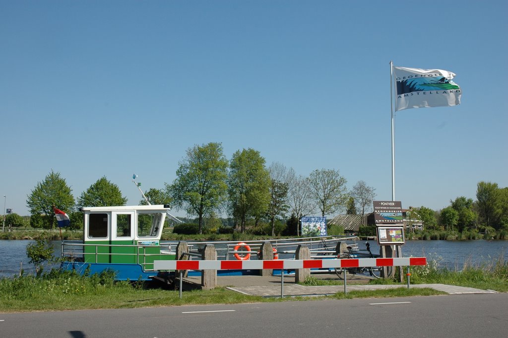 Fietsveer Groengebied Amstelland by Han Jongeneel